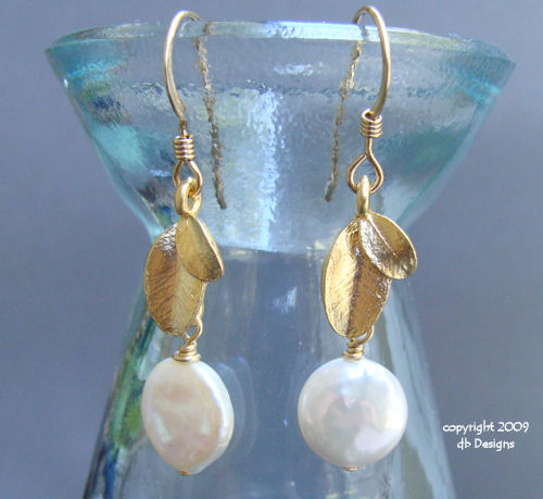 Golden Leaf Earrings with Custom Gemstones or Pearls in 14k gold filled-coin pearl earrings, gold pearl earrings, flower earrings, leaf earrings,  briolette earrings, gold satin finish earrings, flower earrings, orchid earrings, organic jewelry, wedding jewelry, bridesmaid jewelry, custom bridal jewelry,  briolette earrings, gold earrings, flower earrings, organic jewelry, wedding jewelry, bridesmaid jewelry, custom bridal jewelry, matte gold branch earrings, Gold and custom gemstone branch twig earrings, briolette branch earrings, gold earrings, custom gemstone jewelry, organic jewelry, wedding jewelry, custom bridesmaid jewelry gift, briolette earrings, gold earrings, branch, twig earrings, flower earrings, organic jewelry, wedding jewelry, bridesmaid jewelry, custom bridal jewelry